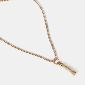 Letter "I" Pendant Necklace